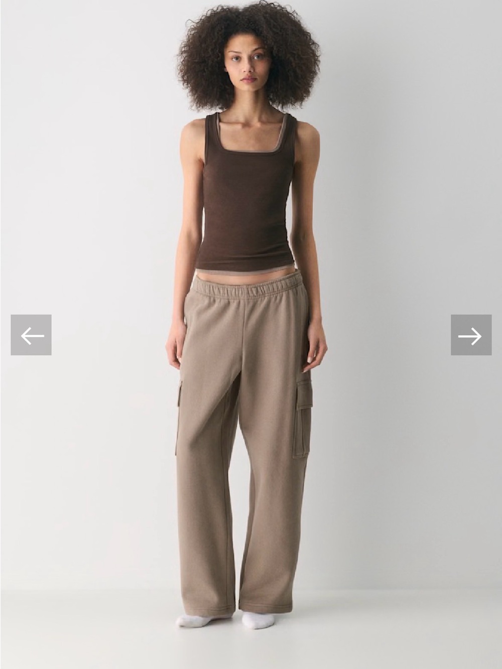 Aritzia Sweetfleace mega cargo sweatpants